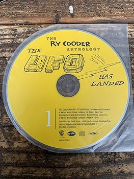 RY COODER / ライ・クーダー / THE UFO HAS LANDED Amazon.co.jp: Ry Cooder Anthology: The UFO Has Landed
